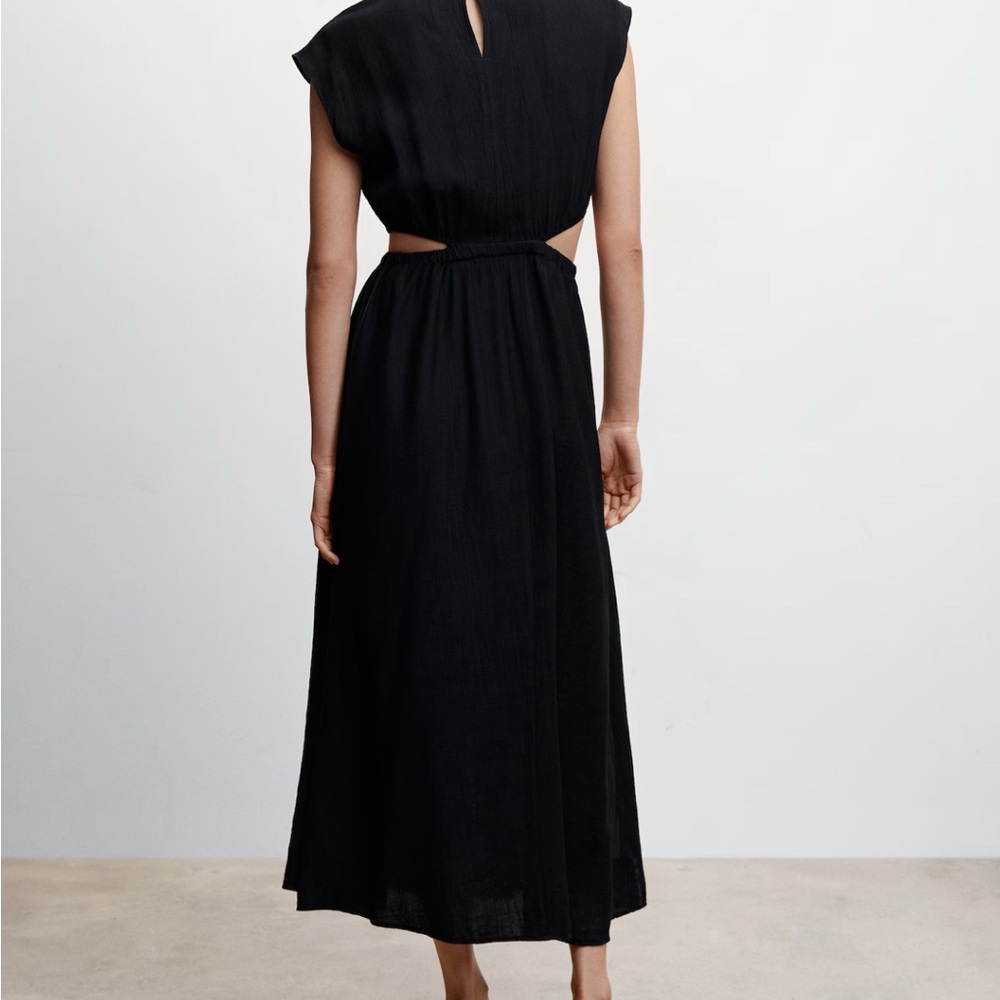 Mango Black Maxi Dress